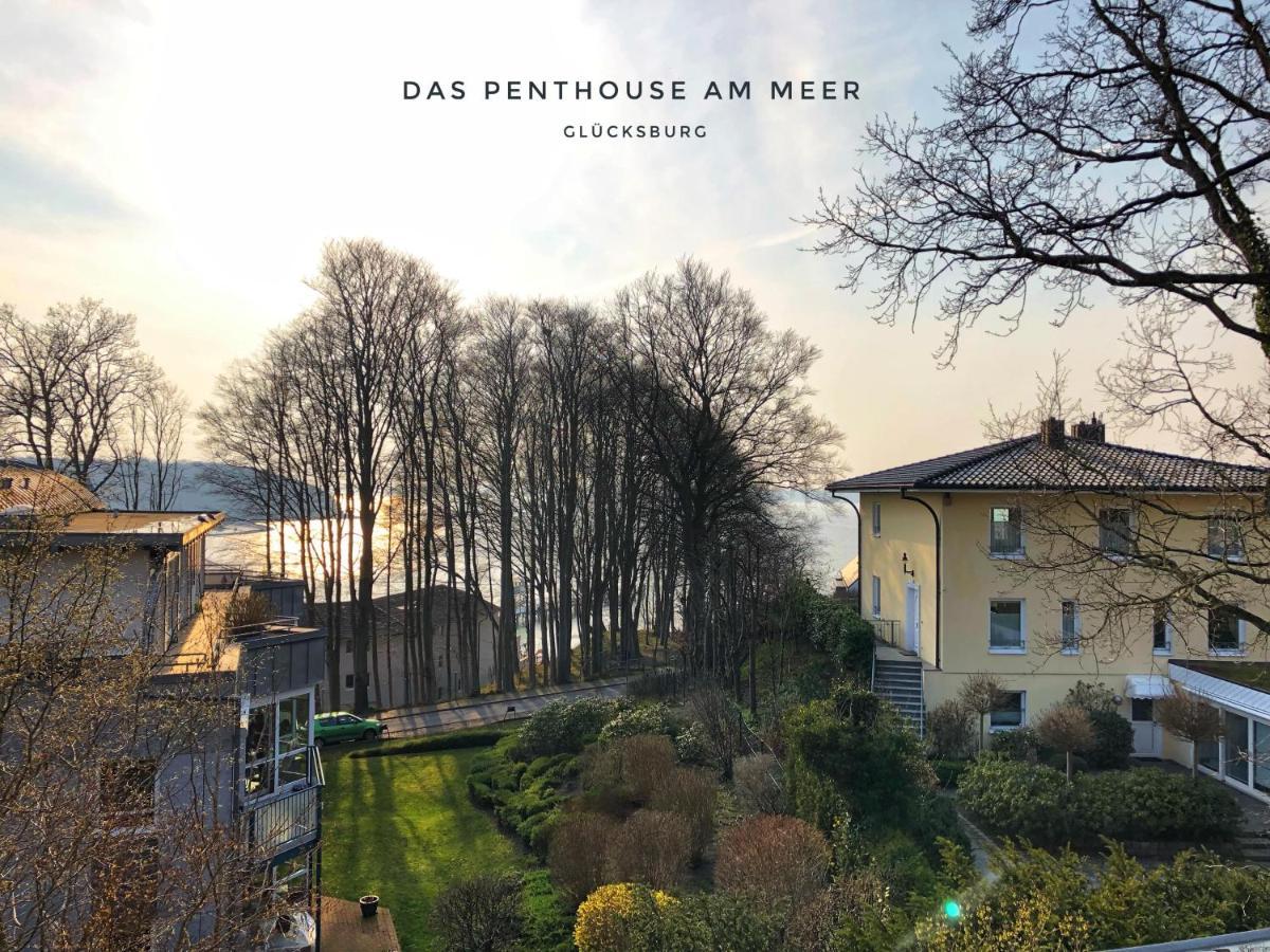 Das Penthouse Am Meer - Logenplatz An Der Foerde - Glücksburg Exteriör bild