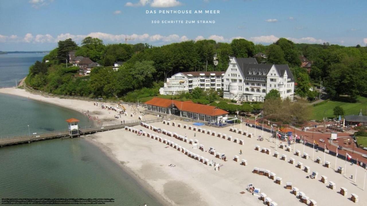 Das Penthouse Am Meer - Logenplatz An Der Foerde - Glücksburg Exteriör bild