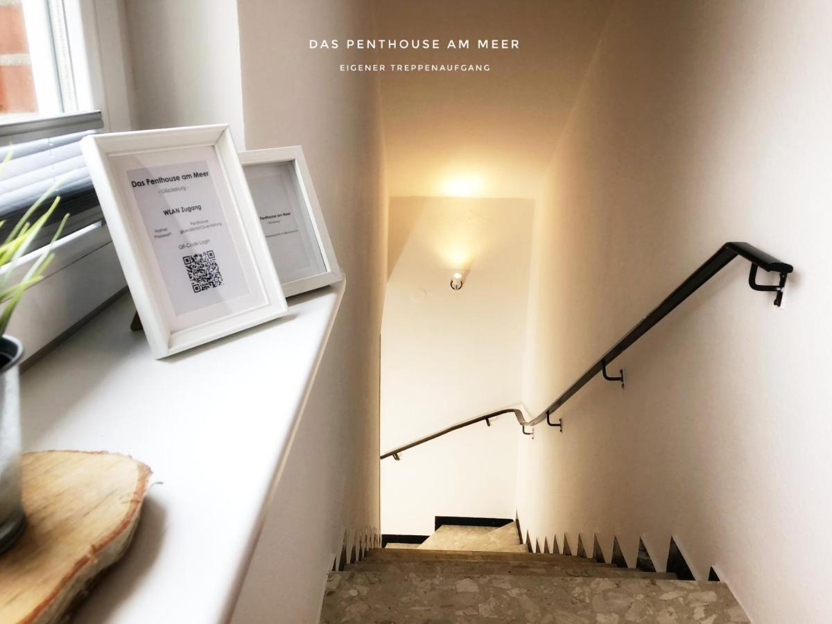 Das Penthouse Am Meer - Logenplatz An Der Foerde - Glücksburg Exteriör bild