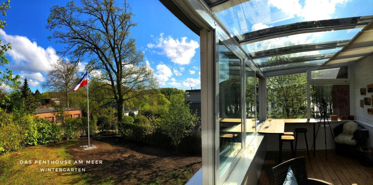 Das Penthouse Am Meer - Logenplatz An Der Foerde - Glücksburg Exteriör bild